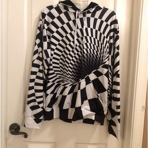 ✨✨REDUCED PRICE✨✨Fever Logic1881 Black & White Hoody